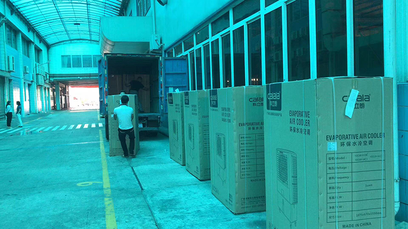 工厂车间降温案例